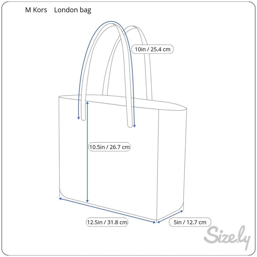 MK‎ Michael Kors Black London Tote Limited Edition Novelty Neon Signature Bag